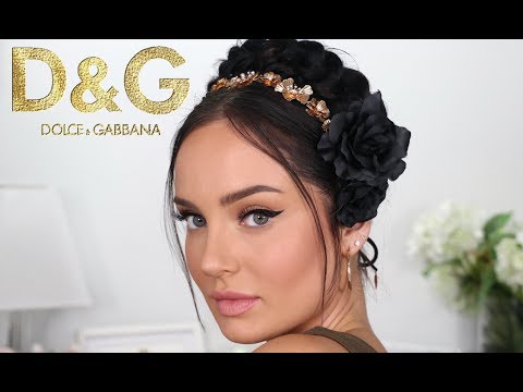 Dolce & Gabbana Inspired Makeup GRWM \\ Runway Look - UCLFW3EKD2My9swWH4eTLaYw