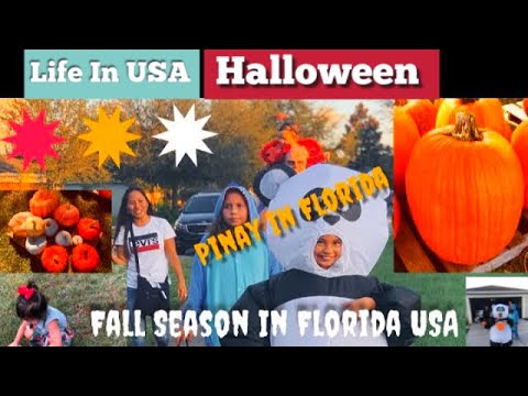 Fall Season In Florida USA  | How To Cook Pumpkin Seeds +Pinay In Florida | Eating Filipino Food