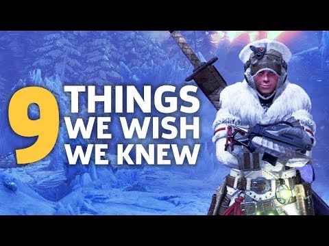 MHW: Iceborne - Things We Wish We Knew Before Starting - UCbu2SsF-Or3Rsn3NxqODImw