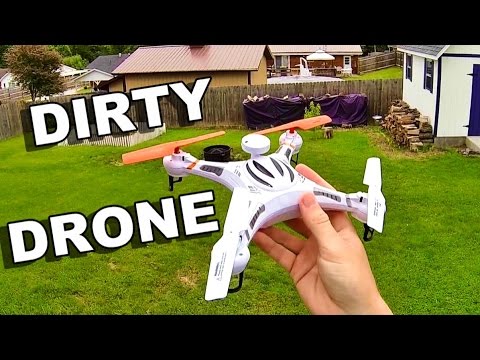 Dirty Drone! RF606 Quadcopter Review Flight & Unboxing - TheRcSaylors - UCYWhRC3xtD_acDIZdr53huA