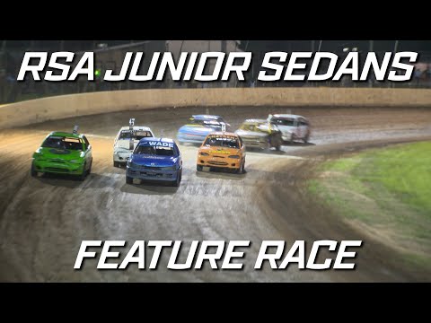 RSA Junior Sedans: A-Main - Grafton Speedway - 12.02.2022 - dirt track racing video image