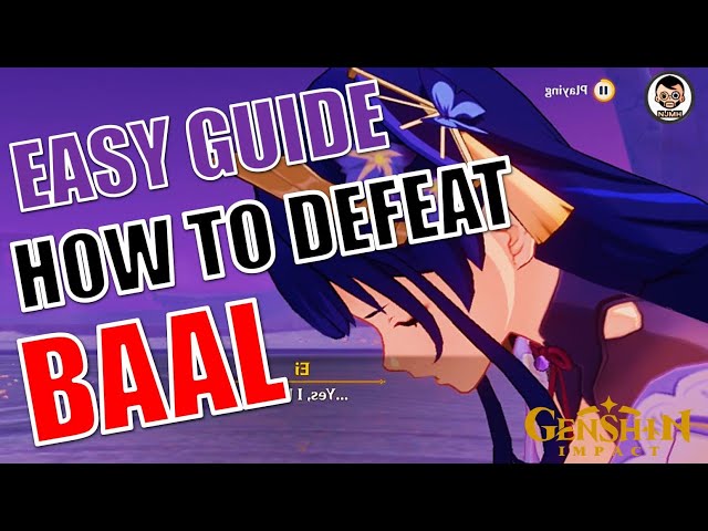 Genshin Impact Baal Boss Guide: How To Beat