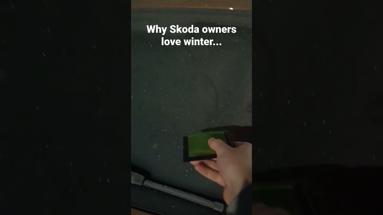 Why Skoda owners love winter…