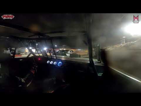 #18 Kyle McAllister - USRA Stock Car - 10-18-2025 Tri-State Speedway - In Car Camera - dirt track racing video image