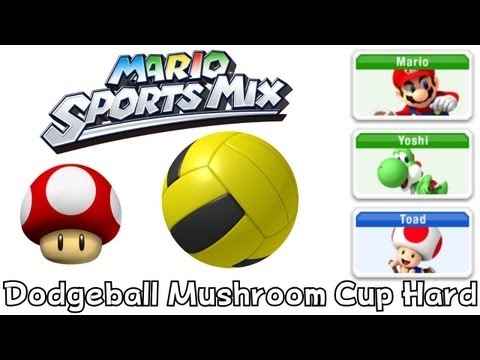 Mario Sport Mix - Dodgeball - Mushroom Cup Hard (Co-Op) - UCWkvUWeJiP2laYO1bDjkoqA