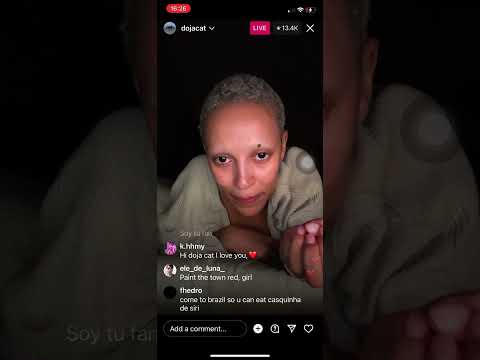 Doja Cat’s Balut eating experience (9/17/2023 instagram live)