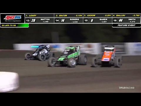 HIGHLIGHTS: USAC AMSOIL National &amp; USAC Midwest Wingless Sprint Cars | Lakeside Speedway | 5/12/2022 - dirt track racing video image