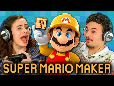 SUPER MARIO MAKER (Teens React: Gaming) - UCHEf6T_gVq4tlW5i91ESiWg