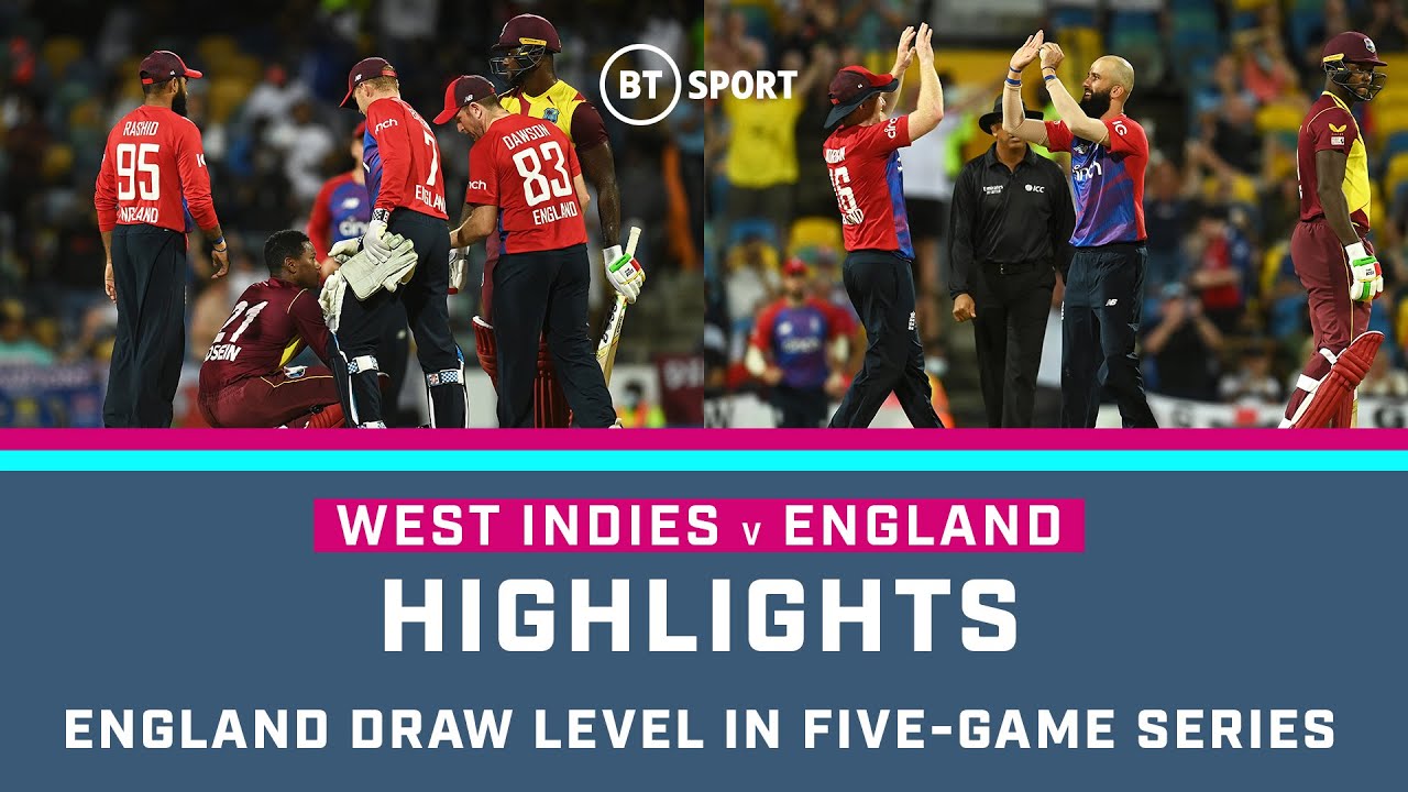 West Indies v England, 2nd T20 | A stunning finale as Morgan’s men fight back | Highlights
