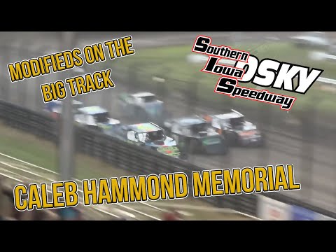 Caleb Hammond Memorial | Modified | Southern Iowa Speedway | 7-16-2019 - dirt track racing video image