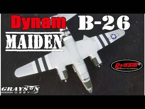 Dynam B26 1500mm Maiden Flight | Speed Test | Radio Setup | Upgrade Hinges | CG Location - UCf_qcnFVTGkC54qYmuLdUKA