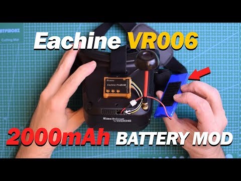 Eachine VR006 - 2000mAh battery Mod! - UCywm3rrXdYVn1GX6dikP2yA