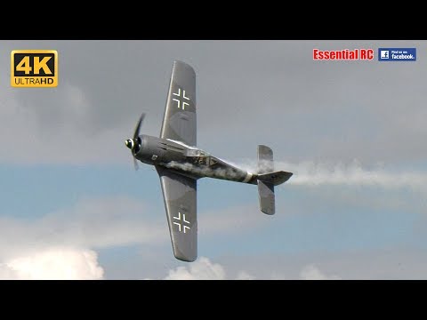 GLORIOUS RC SOUND from 6 MOKI RADIAL GIANT SCALE WARBIRDS FW190s, CORSAIR, P-47s [*UltraHD and 4K*] - UChL7uuTTz_qcgDmeVg-dxiQ