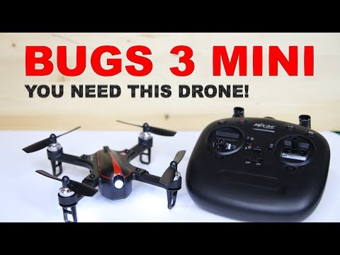 You Need This Drone!  MJX BUGS 3 MINI - REVIEW & DEMO - UCm0rmRuPifODAiW8zSLXs2A