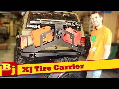 XJ Rear Tire Carrier Install - JcrOffroad - UCvlG_ZnHoZLPv0CVWOC0a1Q