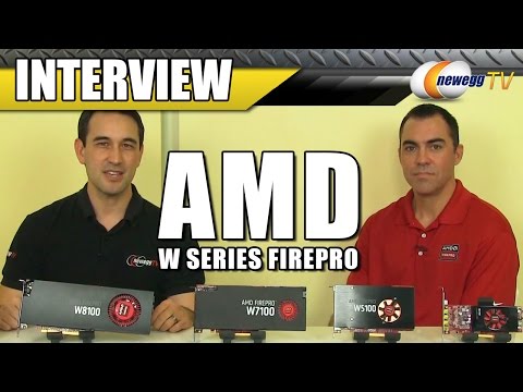 AMD FirePro WX100 Series Professional Graphics Cards Interview - Newegg TV - UCJ1rSlahM7TYWGxEscL0g7Q