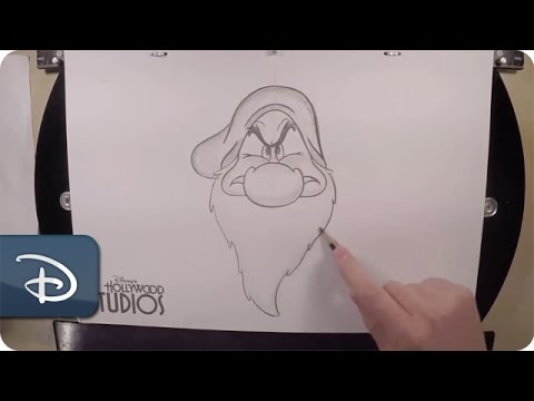 How-To Draw Grumpy | Snow White and the Seven Dwarfs | Walt Disney World - UC1xwwLwm6WSMbUn_Tp597hQ