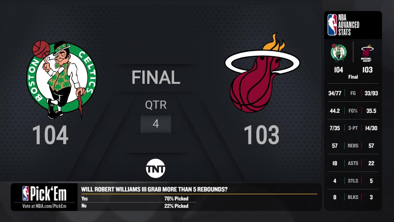Celtics @ Heat Game 6 Conference Finals Live Scoreboard | #NBAPlayoffs Presented by Google Pixel