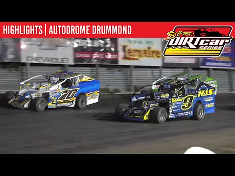 Super DIRTcar Series Big Block Modifieds | Autodrome Drummond | July 28, 2025 | HIGHLIGHTS - dirt track racing video image