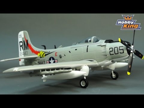 HobbyKing Daily - Durafly 1100mm Skyraider - UCkNMDHVq-_6aJEh2uRBbRmw