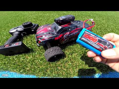 REMO HOBBY SMAX 1/16th Waterproof MINI Monster Truck - PLAYGROUND BASH REVIEW - UCwojJxGQ0SNeVV09mKlnonA