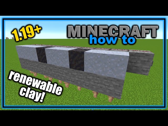 How to make Clay in Minecraft