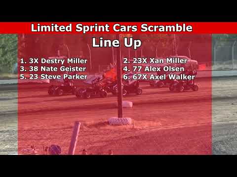 Grays Harbor Raceway, September 16, 2023, Limited Sprint Car Scramble - dirt track racing video image