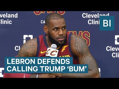 Watch LeBron James defend calling Trump a bum on Twitter - UCcyq283he07B7_KUX07mmtA