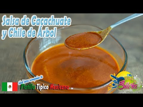 Salsa de Cacahuate y Chile de Arbol - ElSazóndeSilvia - UC3kH34ylNoI84OZPud79TFw