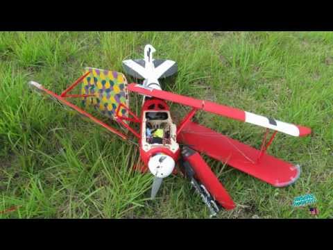 RC Albatros D.Va WWI Warbird - Crash - UC0UJ4cllrBRip2Mw8lfuQnQ