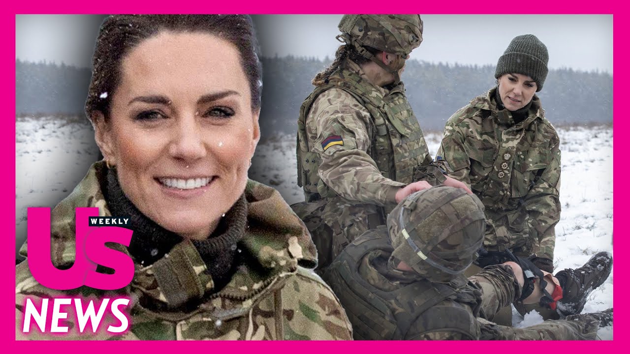 Kate Middleton Trains W/ Irish Guards & Receives Honorary Title
