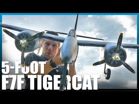 5-Foot RC Warbird - F7F-3 Tigercat | FlightlineRC - UC9zTuyWffK9ckEz1216noAw