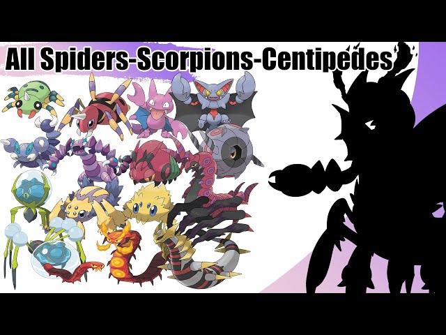 Every Spider Pokemon Guide: Strangely Bug-Type Arachnids