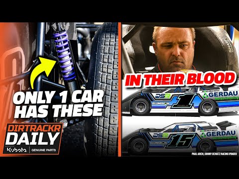 A driver making a coilover sprint car go fast, two racers drivers hit the big stage - dirt track racing video image