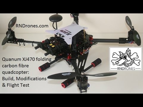 Quanum XJ470 Folding Quadcopter: Build, Modifications &amp; Flight Test - UCRZ1xyQgaXylFXQzScg11qw