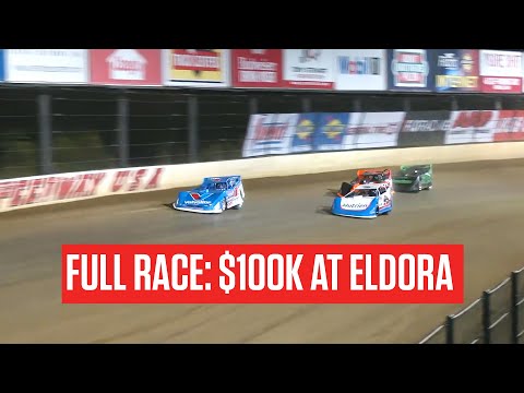 FULL RACE: 2024 Dirt Track World Championship | Lucas Oil Late Models at Eldora Speedway - dirt track racing video image