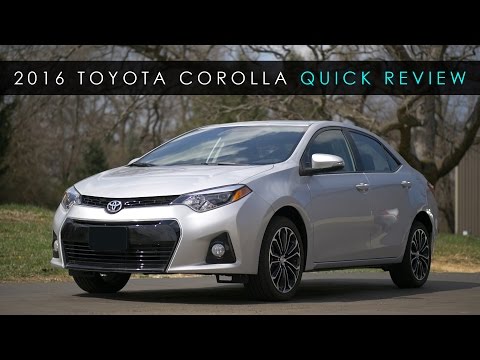 Quick Review | 2016 Toyota Corolla | The Appliance - UCgUvk6jVaf-1uKOqG8XNcaQ