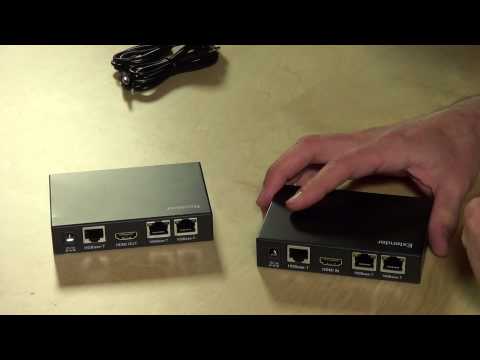 Monoprice HDMI Extender Kit Review - Convert HDMI to Cat 5 / 5e / 6 ethernet cable! 110225  ! - UCymYq4Piq0BrhnM18aQzTlg