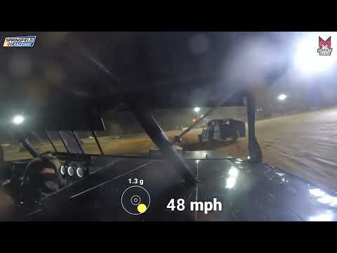 #21K Sam Keller - Midwest Mod - 10-26-2024 Springfield Raceway - In Car Camera - dirt track racing video image