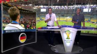 Germany - Argentina world cup final Post game interviews (German)