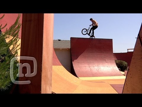 Steve Woodward Rips Dennis Enarson's Backyard BMX Ramps: Crooked World BMX - UCsert8exifX1uUnqaoY3dqA