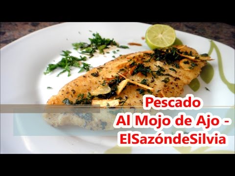 Pescado al Mojo de Ajo - ElSazóndeSilvia - UC3kH34ylNoI84OZPud79TFw