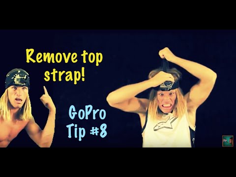 GoPro Head Strap Mount - Remove The Top Strap - GoPro Tip #8 - UCTs-d2DgyuJVRICivxe2Ktg