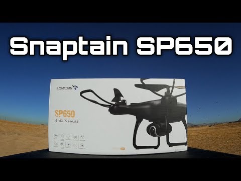 Snaptain SP650 A Good Performing  Wifi FPV Drone  12 minute flight time x 2   - UC9l2p3EeqAQxO0e-NaZPCpA