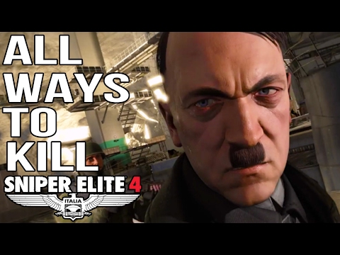 Sniper Elite 4 - All Ways To Kill Hitler - Target Fuhrer - UCyLEtejdFtvHmfKBTDEVvzg