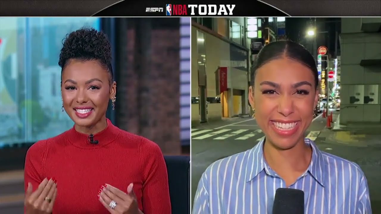 Kendra Andrews on Steph Curry & James Wiseman’s performances vs. the Wizards in Tokyo | NBA Today