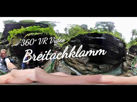 Breitachklamm / 360° VR Video / Allgäu / #gear360 - UCNWVhopT5VjgRdDspxW2IYQ