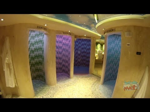 Senses Spa Rainforest showers, hot tubs, saunas on the Disney Fantasy - UCYdNtGaJkrtn04tmsmRrWlw