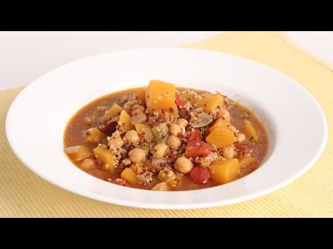 Tex Mex Butternut Squash & Quinoa Stew- Laura Vitale - Laura in the Kitchen Episode 968 - UCNbngWUqL2eqRw12yAwcICg