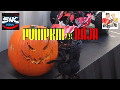 Halloween RC Baja Vs Pumpkin Smash - UCFORGItDtqazH7OcBhZdhyg